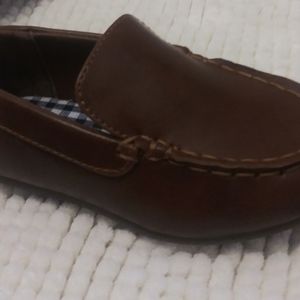 Baby Boy Leather Dress Shoes (Size 5)